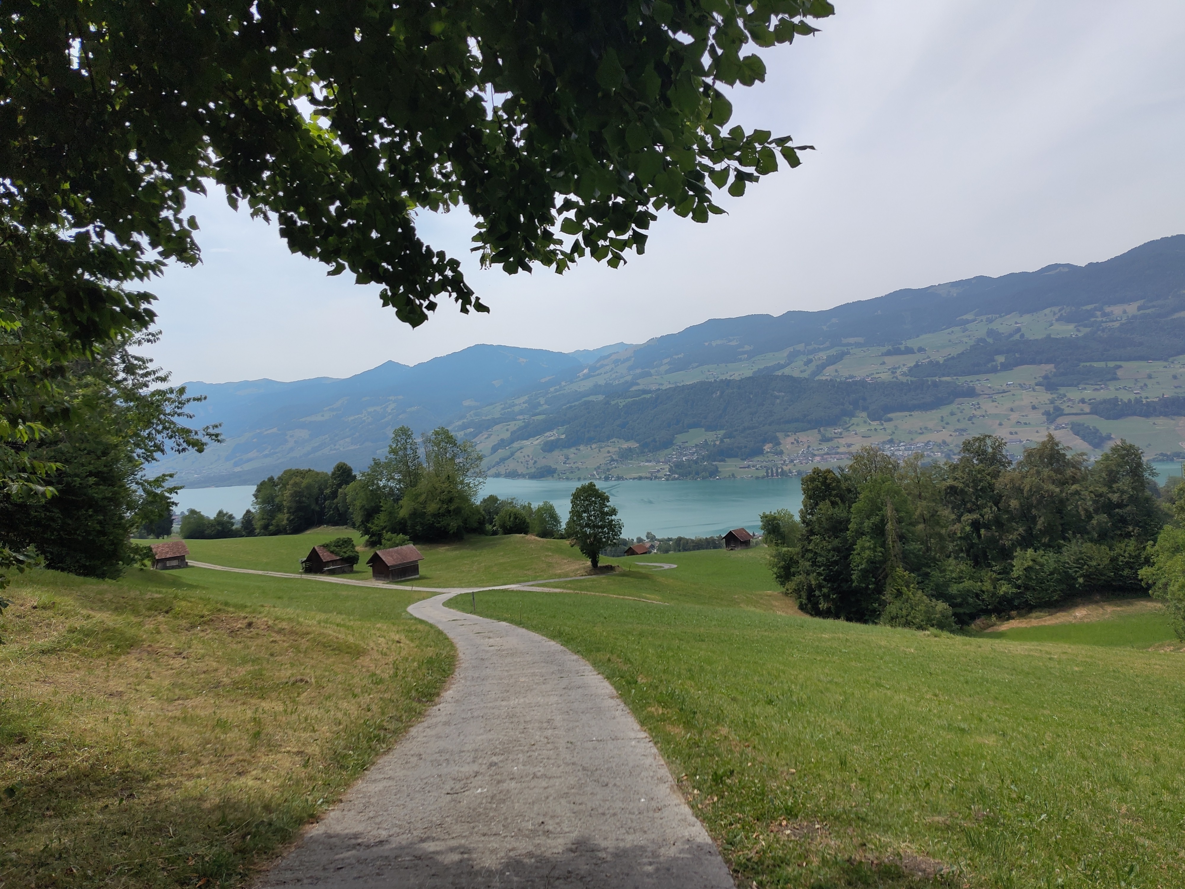 Pilgerweg, Richtung Sachseln Pilgerweg, Richtung Sachseln
