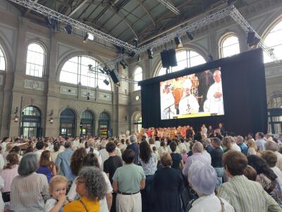 Hl. Messe im Zürcher HB
